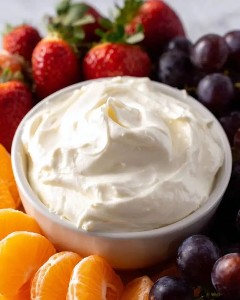Marshmallow Fluff Fruit Dip with Cream Cheese Recipe