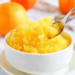 Easy Orange Sorbet Made with Fresh Fruit Recipe