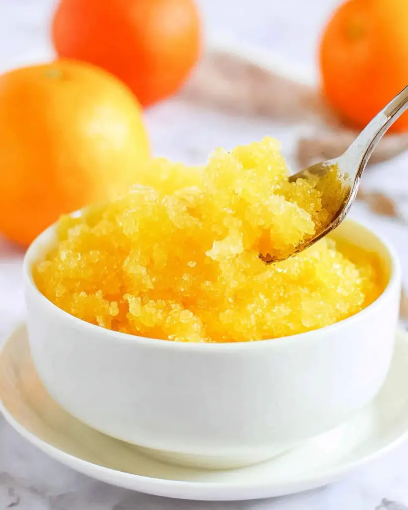 Easy Orange Sorbet Made with Fresh Fruit Recipe