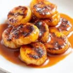 Pan Fried Bananas with Honey and Cinnamon Recipe