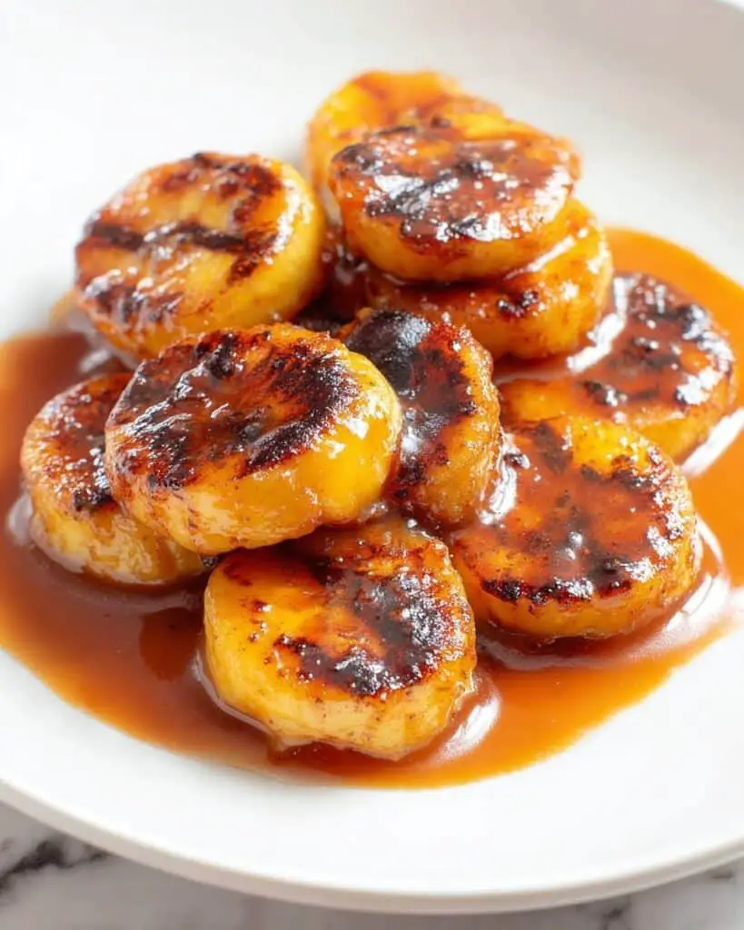 Pan Fried Bananas with Honey and Cinnamon Recipe