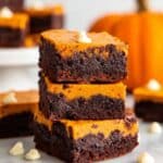 Pumpkin Cheesecake Brownies for Fall Recipe