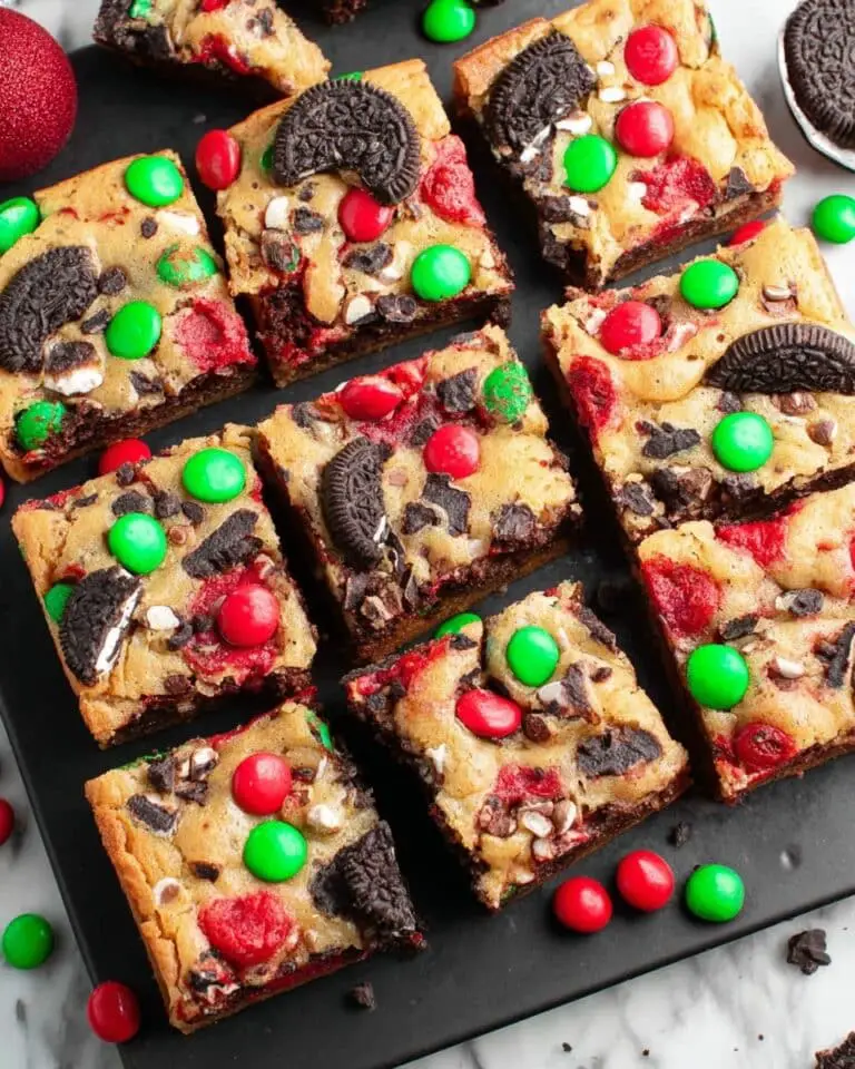 Holiday Oreo Cookie Bar Delights Recipe