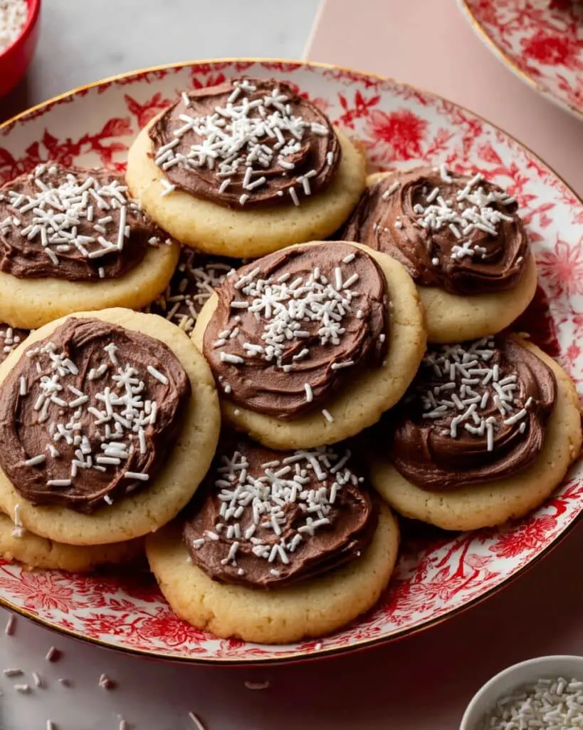 Sour Cream Cookies with Chocolate Frosting Recipe