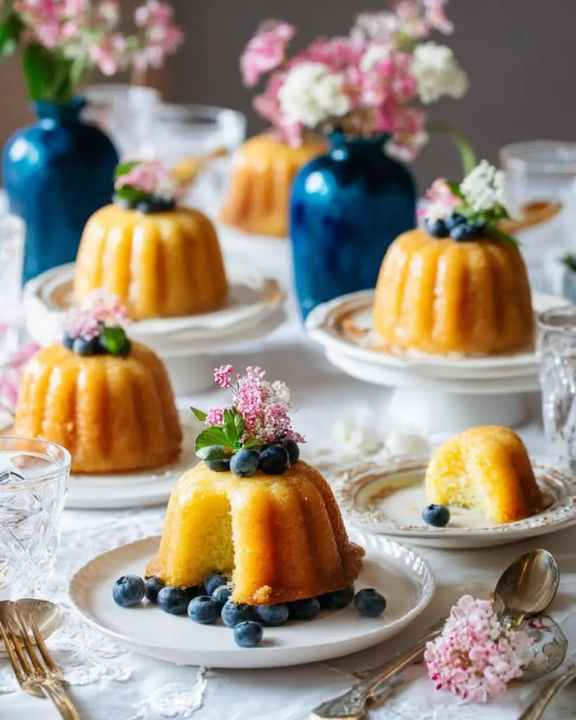 Meyer Lemon St. Germain Bundtlette Recipe