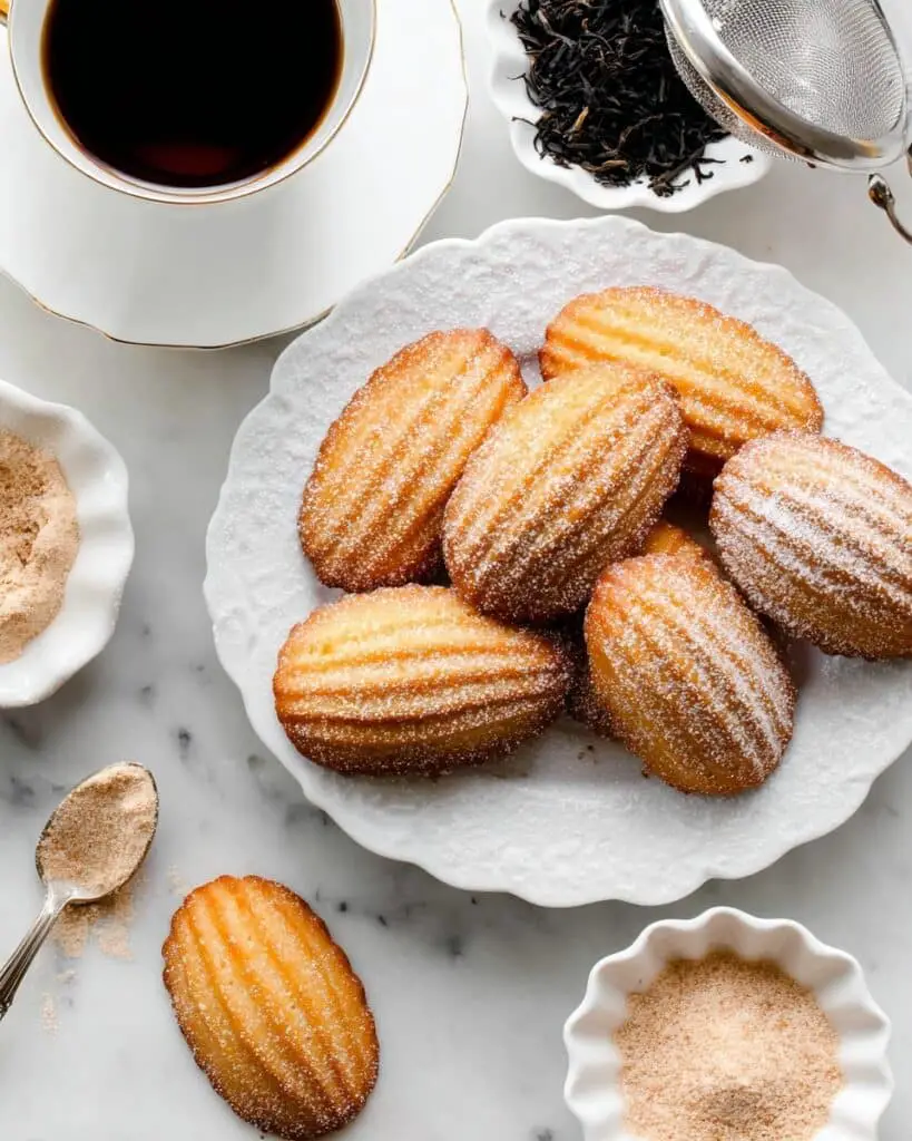 Orange Spice Tea Madeleines Recipe