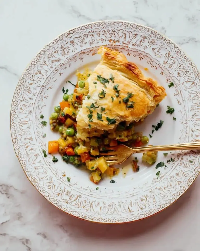 Vegetable Curry Pot Pie Recipe