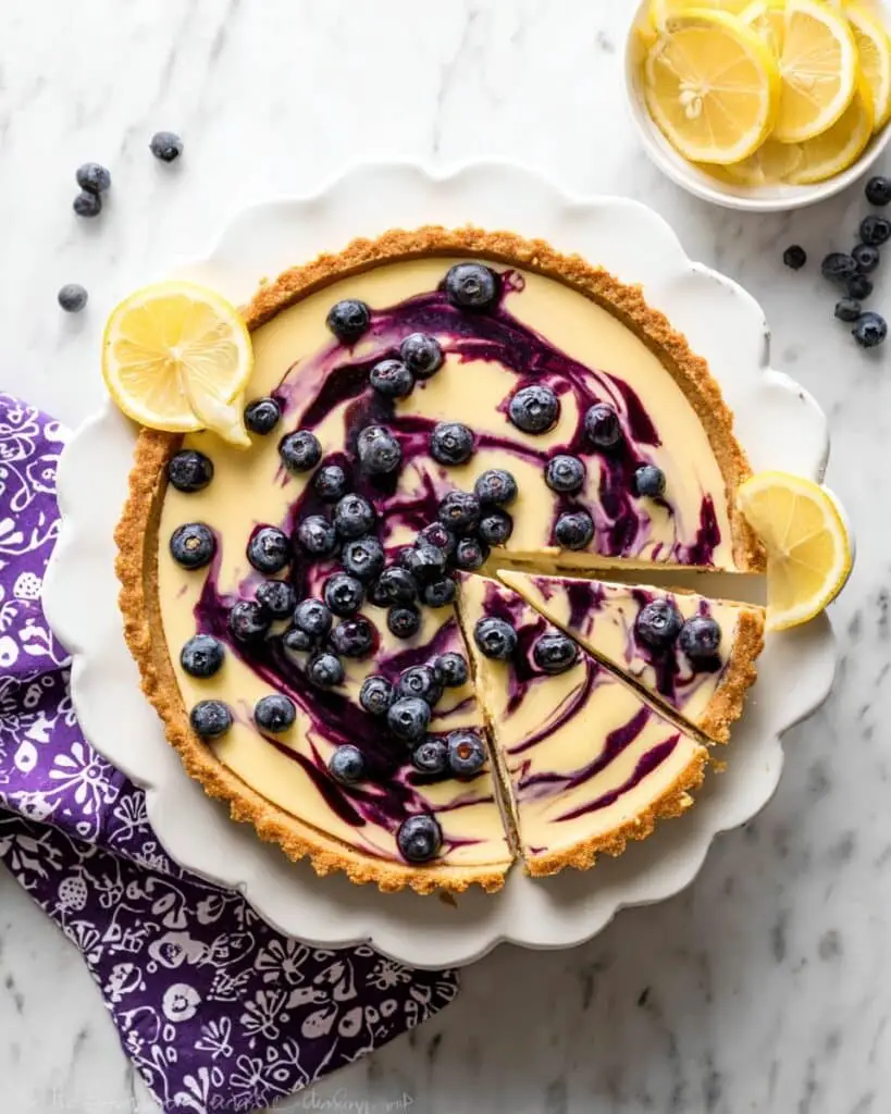 Lemon Blueberry Tart Recipe