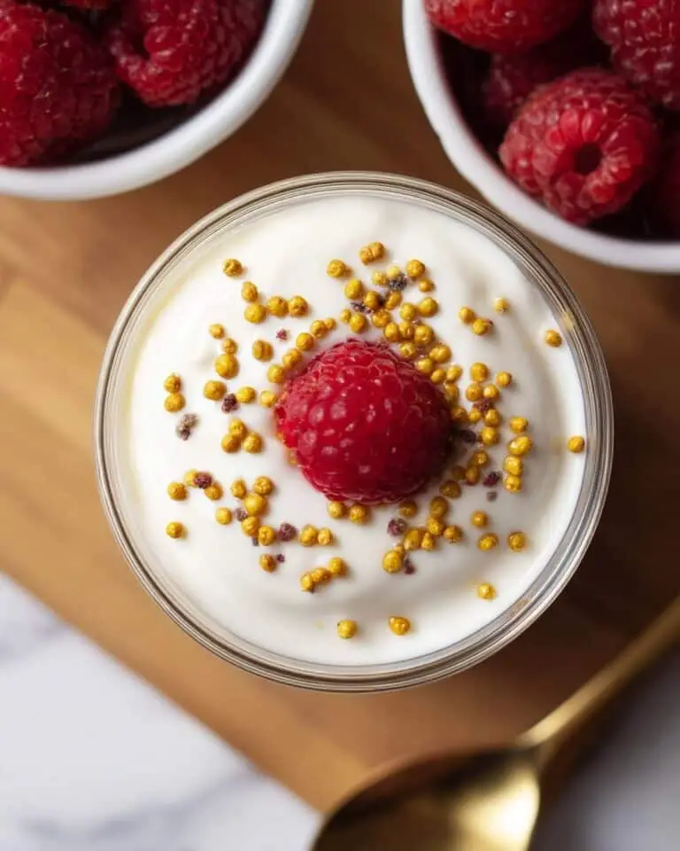 Raspberry Cheesecake Chia Pudding (High Protein) Recipe