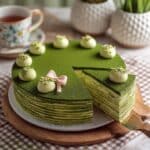 Matcha Crepe Cake Recipe