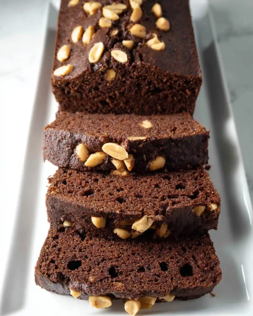 Salted Chocolate & Peanut Butter Loaf Recipe