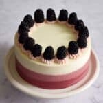 Blackberry & Elderflower Pimms Layer Cake Recipe