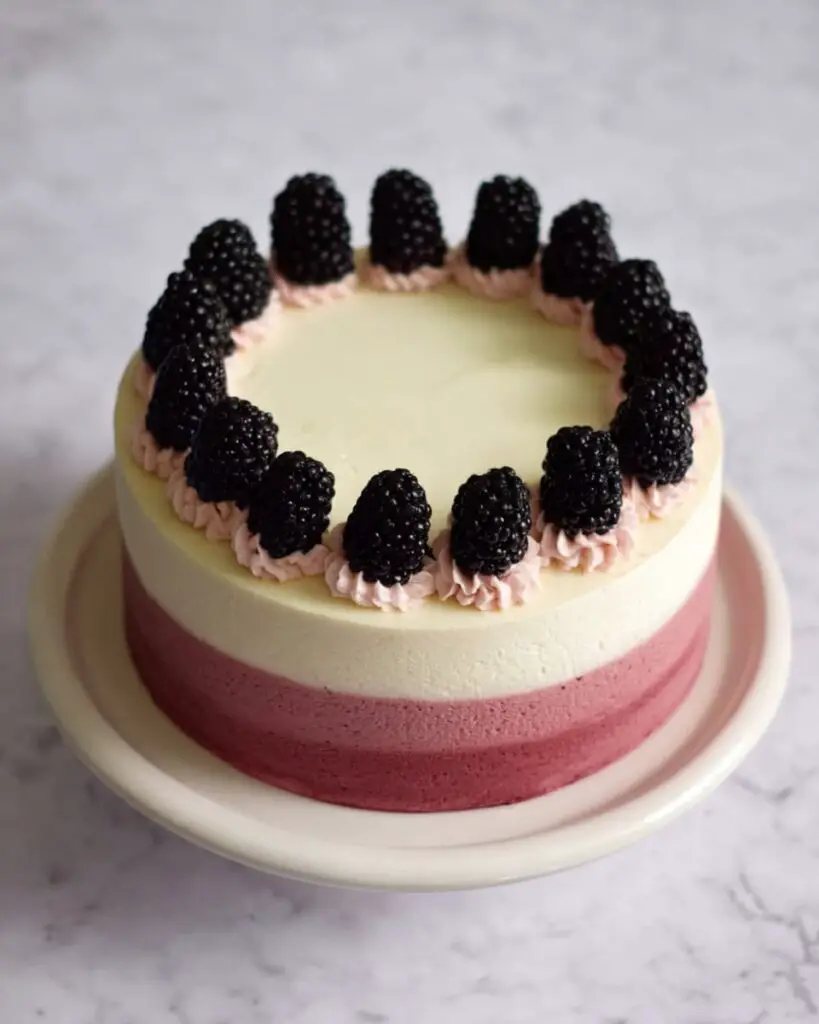 Blackberry & Elderflower Pimms Layer Cake Recipe
