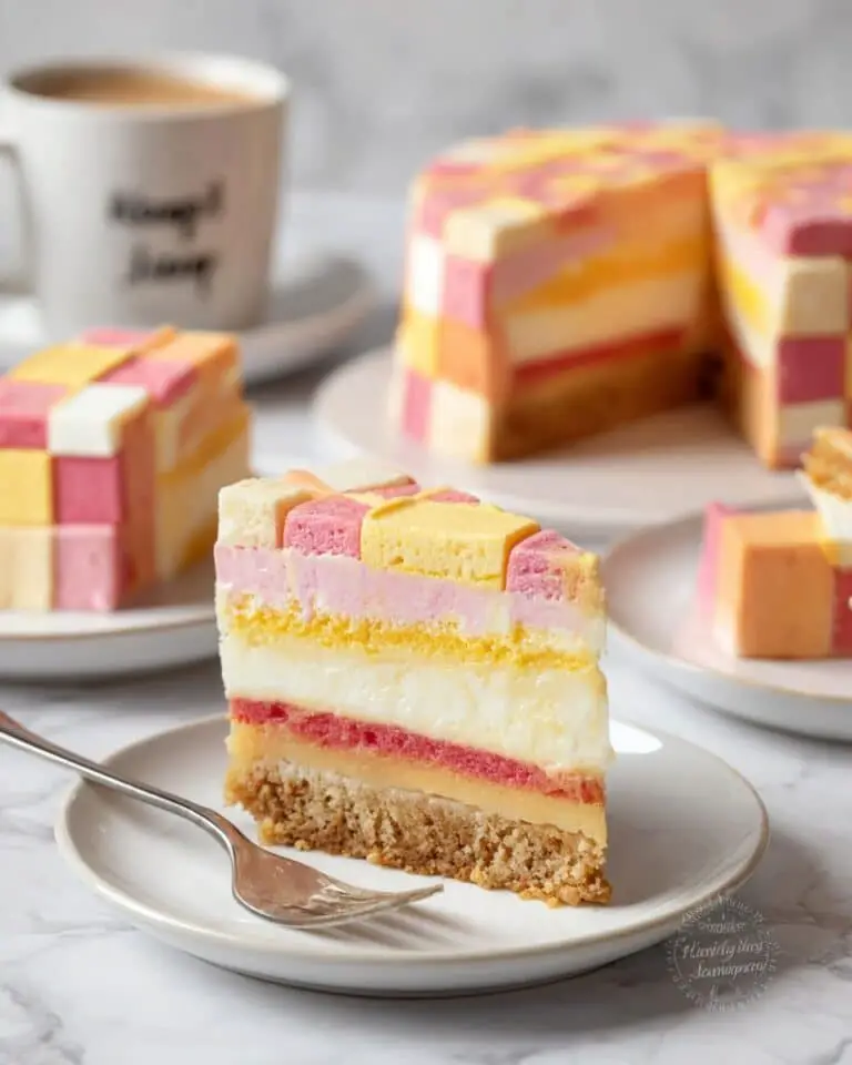 Battenberg Cheesecake Recipe
