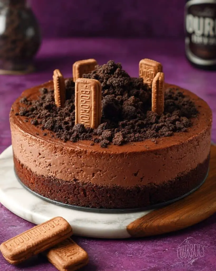 Bourbon Biscuit Cheesecake Recipe
