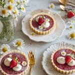 Strawberry Rhubarb Curd Tartlets Recipe