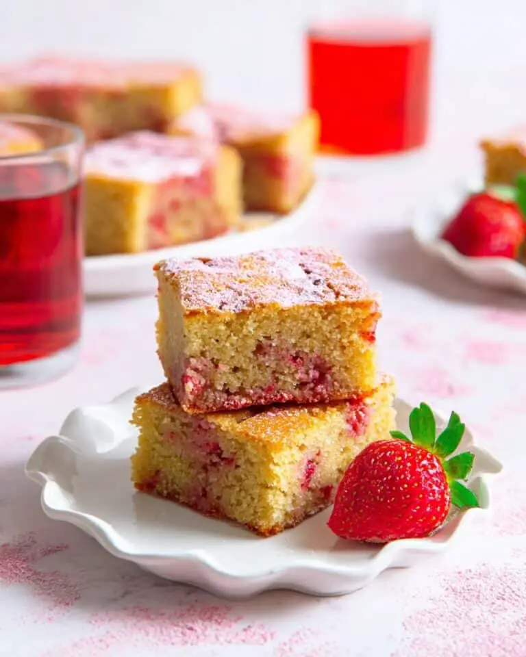 Strawberry Blondies Recipe