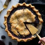 Brown Butter Blackberry Pie Recipe