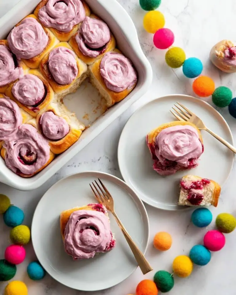 Cranberry Orange Spice Rolls with Mascarpone Icing Recipe