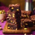 Pistachio Chocolate Chip Brownies Recipe