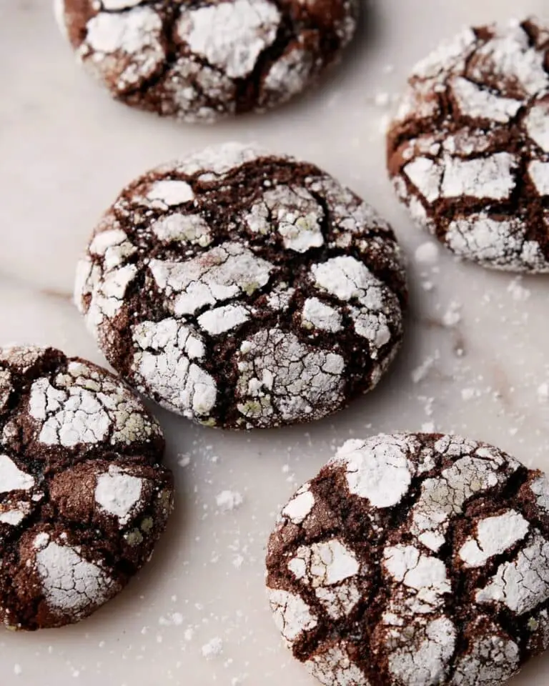 Chocolate Crinkle Cookies Recipe