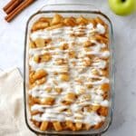 Apple Cinnamon Bundt Cake with Cream Cheese Icing Recipe