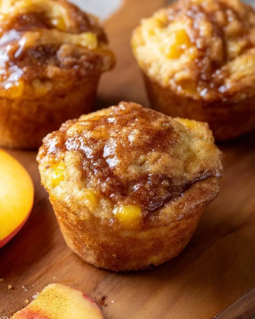 Peach Streusel Muffins Recipe