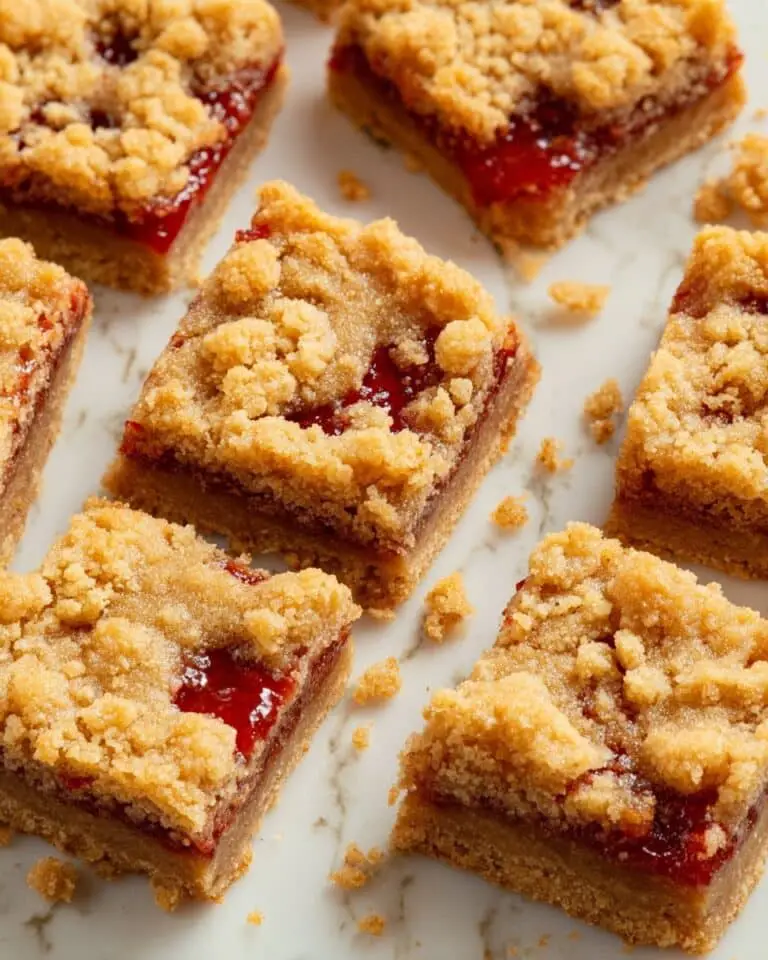 Peanut Butter & Jelly Bars Recipe