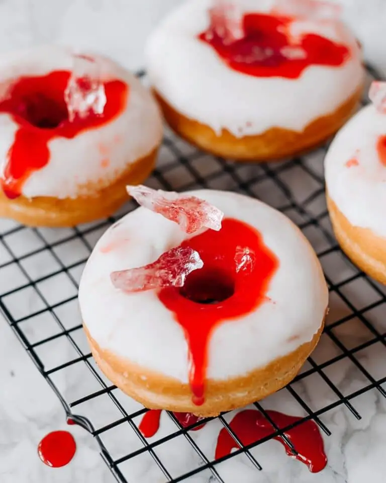 Broken Glass Candy Donuts Featuring Edible Glass Shards Recipe