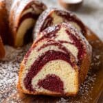 Red Velvet Marble Cake Recipe
