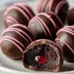 Cherry Stuffed Oreo Truffles Recipe
