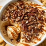 Salted Caramel Pecan Cheesecake Dip Recipe