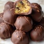 Edible Chocolate Chip Cookie Dough Truffles Recipe