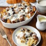 Rum Raisin Croissant Bread Pudding Bake Recipe