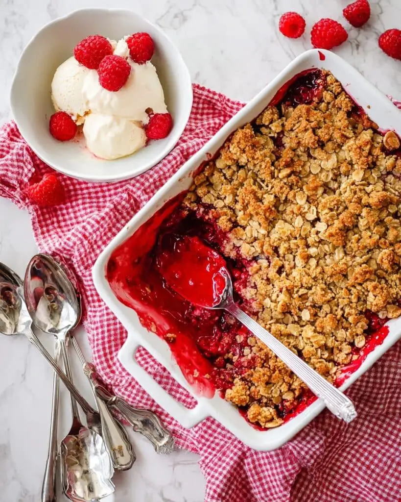 Raspberry Crumble Recipe