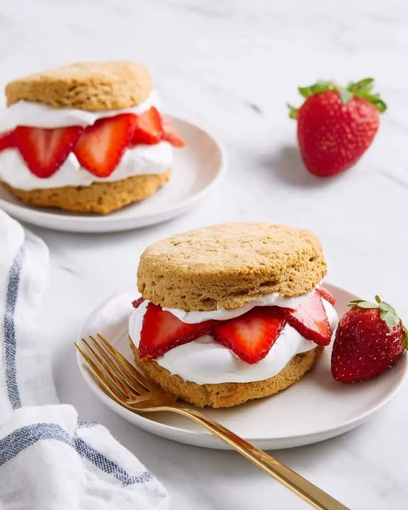 Healthier Strawberry Shortcake Recipe