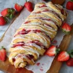 Strawberries & Cream Breakfast Braid Recipe