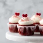 Mini Red Velvet Cupcakes with Vanilla Cream Cheese Frosting Recipe