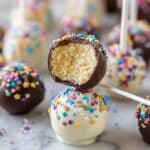 Chocolate-Dipped Cake Pops Recipe