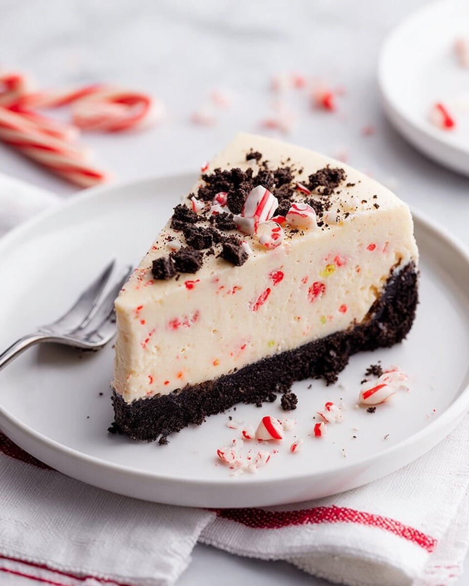 No-Bake Peppermint Cheesecake Recipe