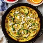 Middle Eastern Zucchini Baked Omelet Recipe