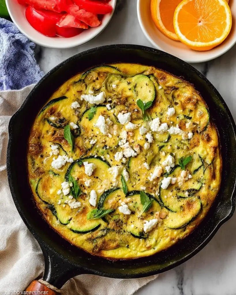 Middle Eastern Zucchini Baked Omelet Recipe