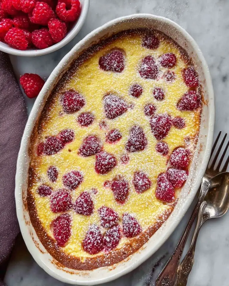 Raspberry Clafoutis Recipe