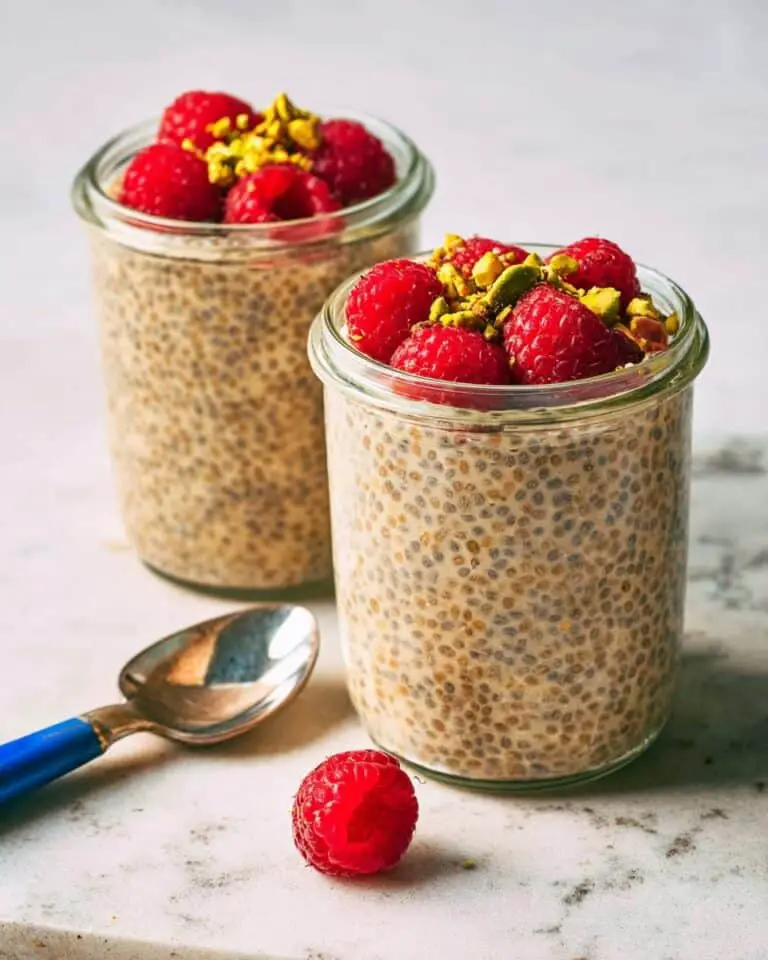 Chia Seed Pudding with Dates and Pistachios Recipe