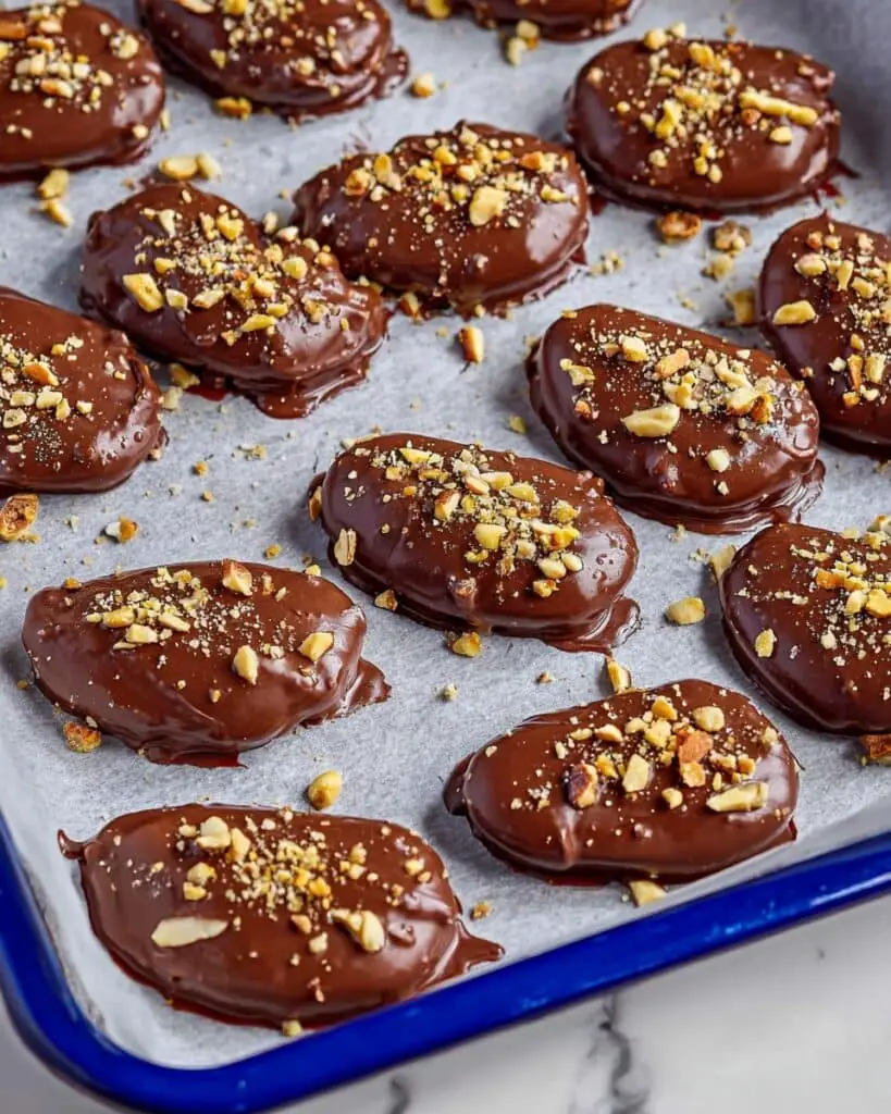 Chocolate Covered Dates with Nuts Recipe