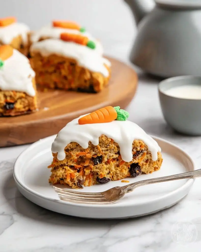 Carrot Cake Scones with Cream Cheese Icing Recipe