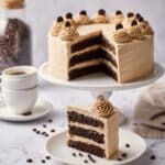 Chocolate Espresso Cake with Espresso Russian Buttercream Frosting Recipe