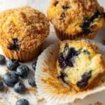 Blueberry Streusel Muffins Recipe