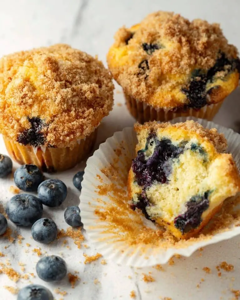 Blueberry Streusel Muffins Recipe