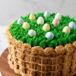 Easter Cake with Buttercream Frosting and Mini Eggs Recipe